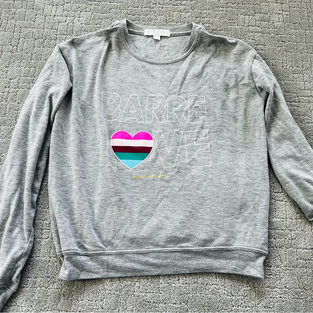 Barre Code x Spiritual Gangster “Barre Love” sweatshirt